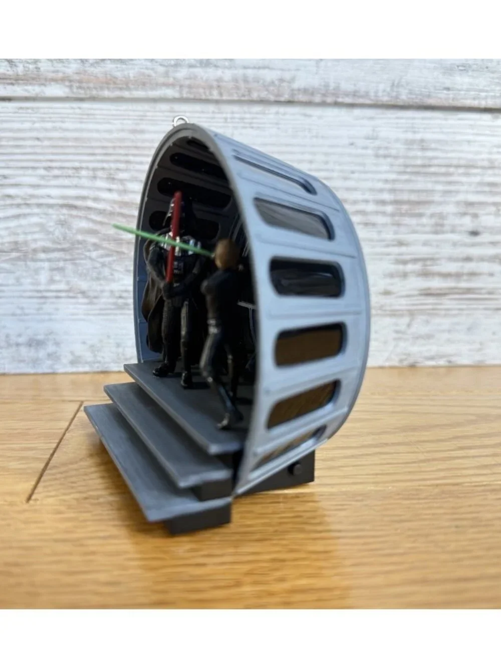 Hallmark Keepsake Ornament 2008 Star Wars VI Final Confrontation Light & Sound